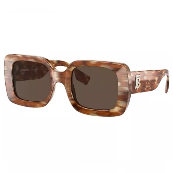 BURBERRY BE4327 DELILAH Brown Squared Frame Shape Wmns - Picture 8 of 8